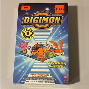 Original Digimon Trading Card Animated Series Set
